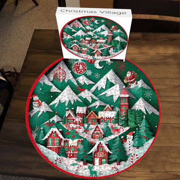 Puzzle villaggio di Natale puzzle 1000 pezzi